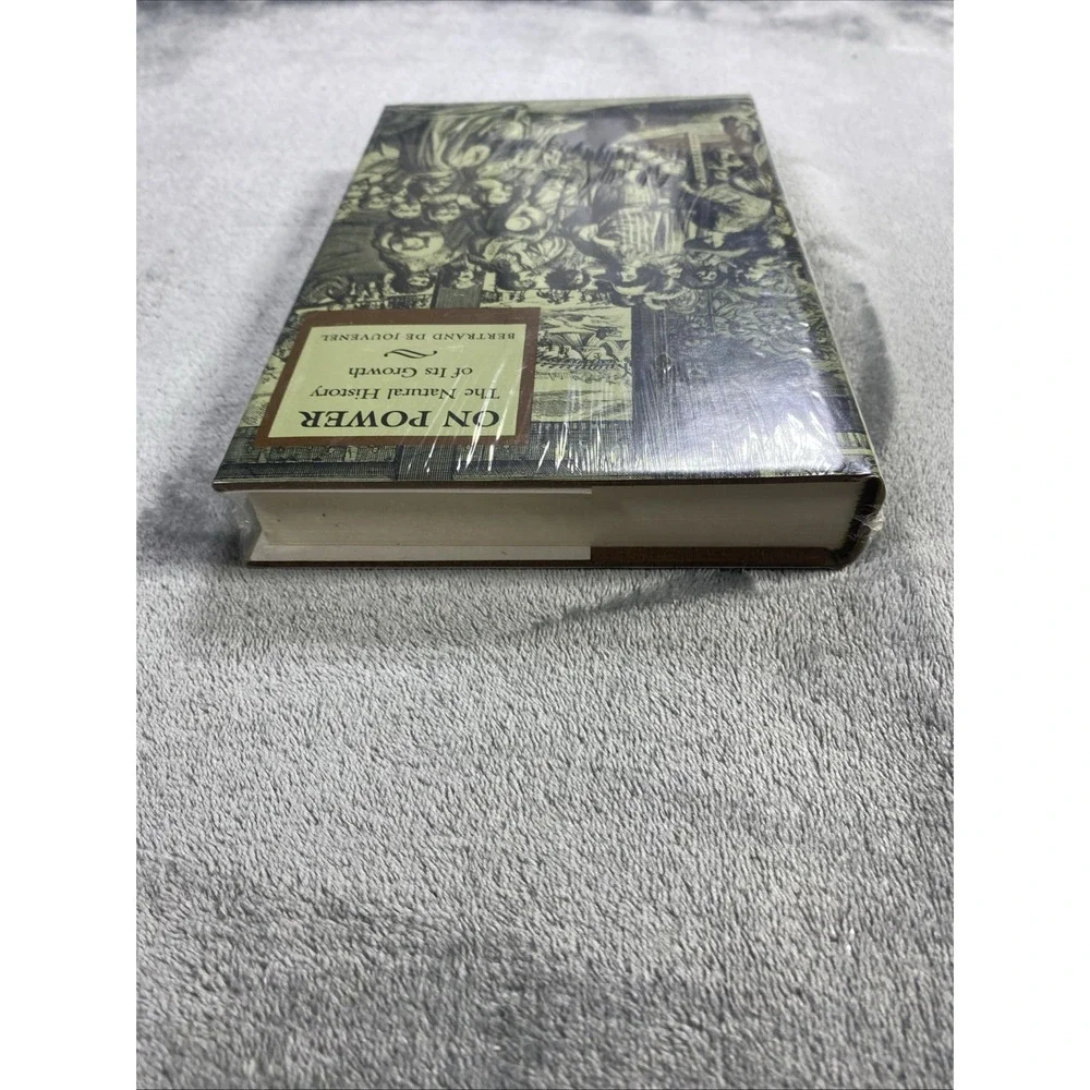 On‎ Power Natural History of Growth Book Bertrand De Jouvenel Liberty HC SEALED